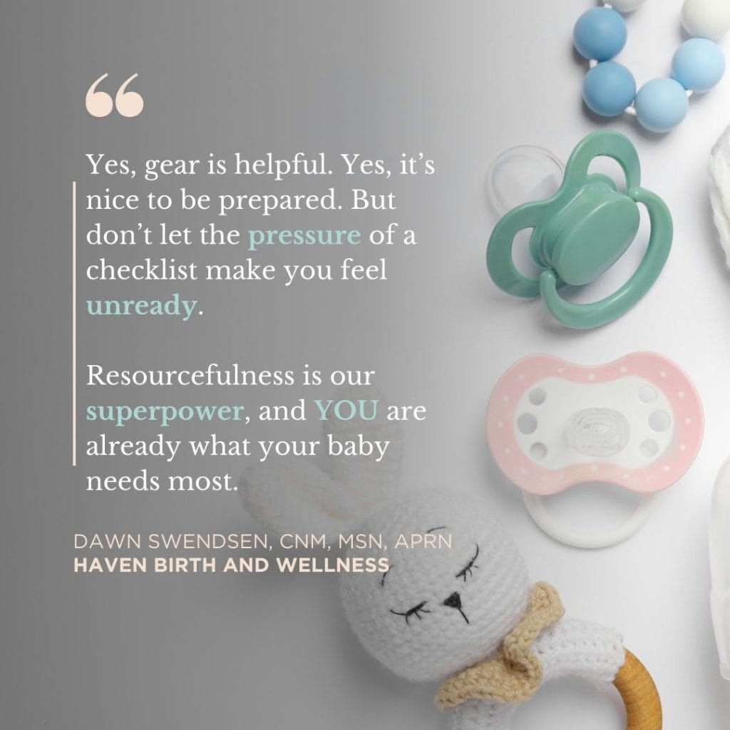 Quote: Baby Essentials
