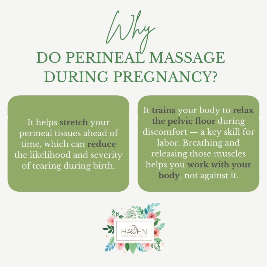 Graphic: How Perineal Massage Can Support a Smoother Birth