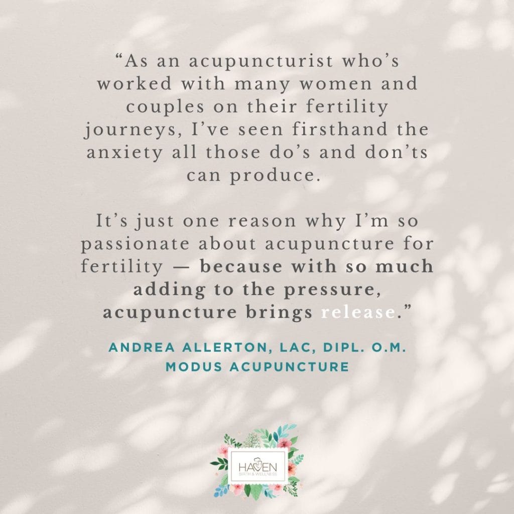 Quote: Acupuncture for Fertility
