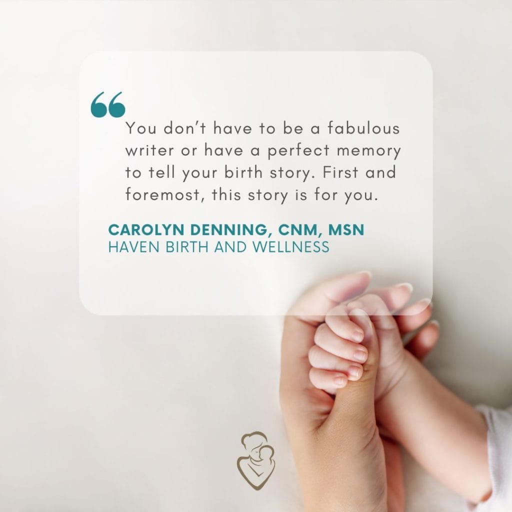 Quote: The Power of Birth Stories