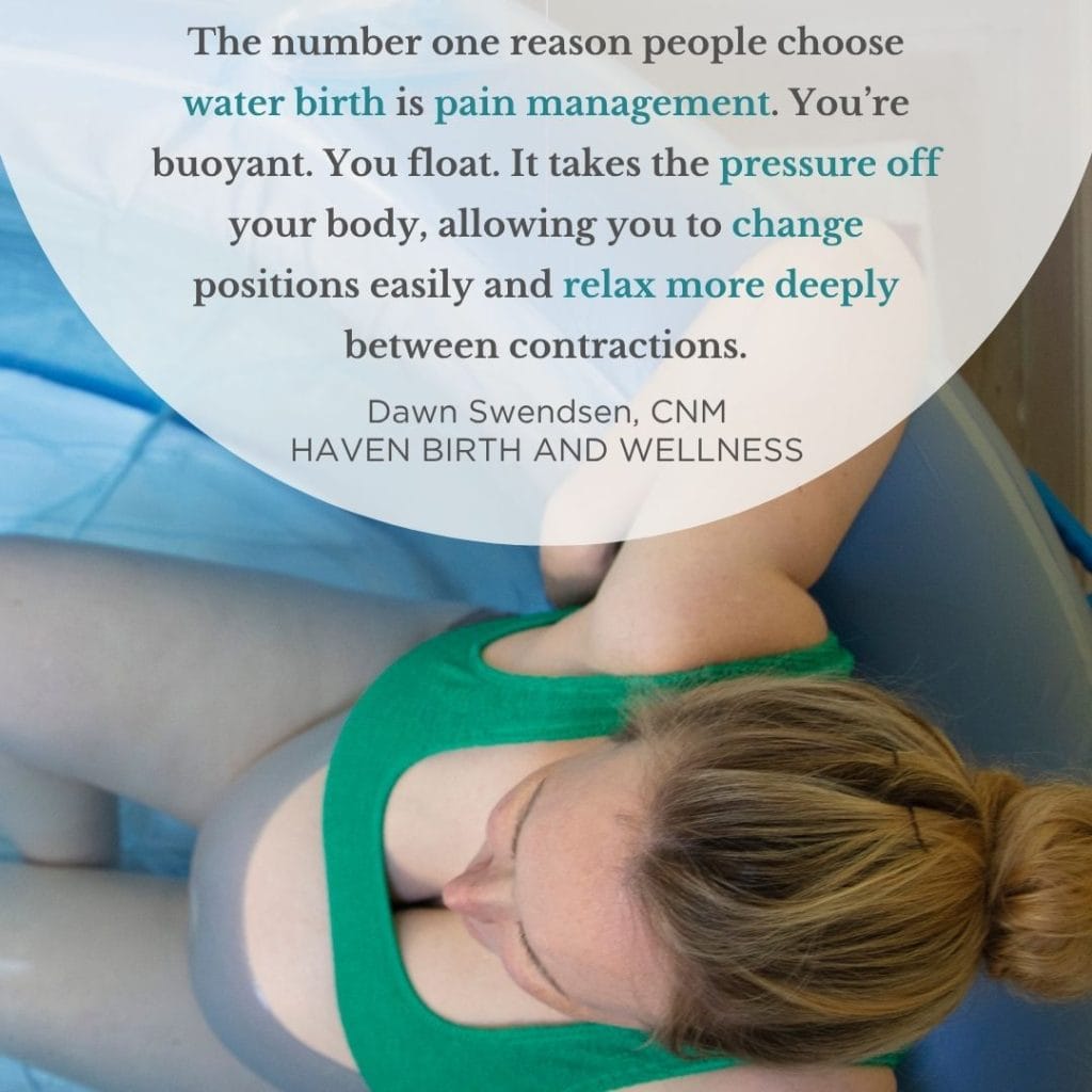 Quote: Water Birth