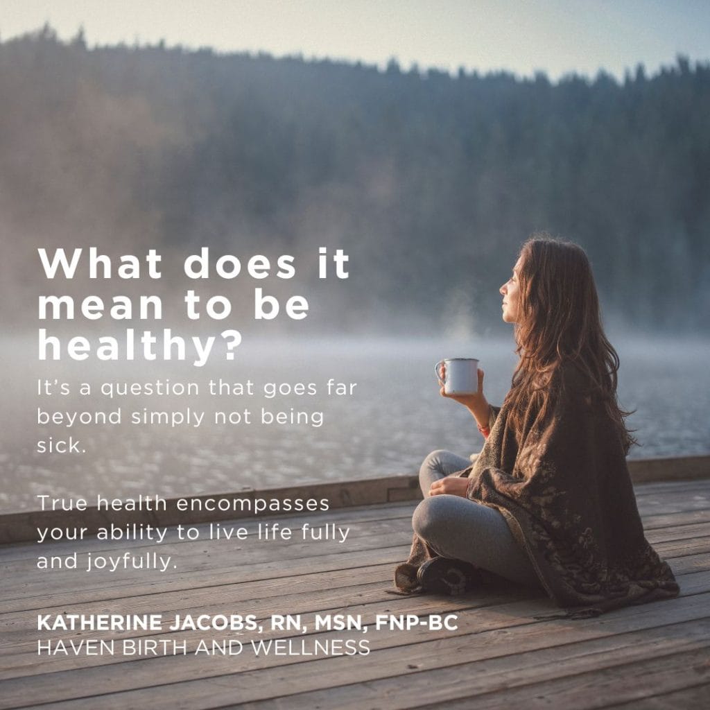Quote: What Does It Mean to Be Healthy? 5 Metabolic Markers and 4 Lifestyle Factors
